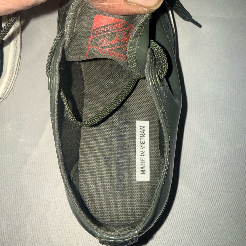 Converse Dark Green Low-Top Sneakers - Picture 6 of 6